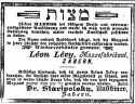 Zabern Israelit 19101903.jpg (79673 Byte)